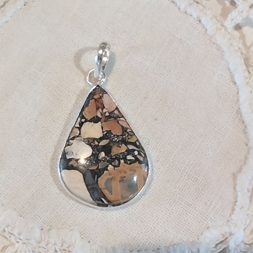 Maligano Jasper Teardrop Pendant